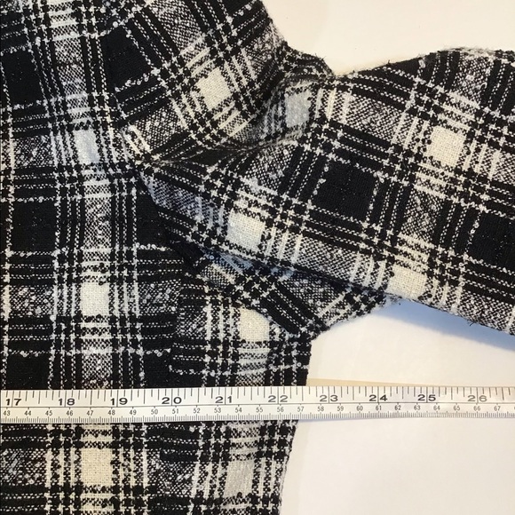 Preston & York Black Plaid Wool Blend Blazer - Picture 5 of 7